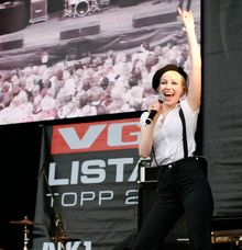 2006년 라이브 공연 중인 베르게르