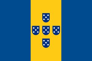 FLAMA의 기 - 마데이라 자치 지역의 깃발과 디자인이 매우 유사함.