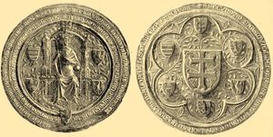 마리어의 남편, 룩셈부르크의 지기스문트의 인장