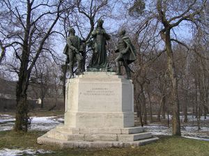 부다페스트의 마리아 루도비카 황후 기념비