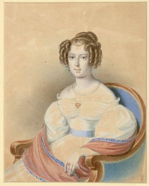 어린 시절의 마리아 레오폴디나, 약 1810년