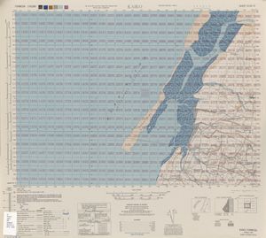 마이랴오 해안 지역 지도 (1944년)