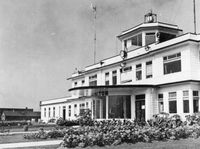 1943년 맬튼 공항 전경