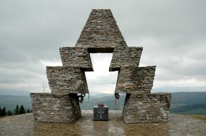 Conquest memorial at the Verecke Pass