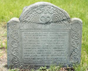 마이클 위글스워스의 묘비