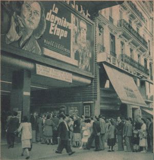 1948년 12월 23일 파리에서 영화 시사회