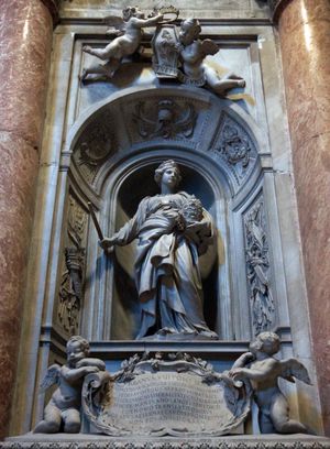 베르니니의 마틸데의 묘비