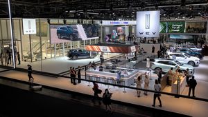 2021년 독일 국제 모터쇼(International Motor Show Germany) 프랑크푸르트에서 열린 웨이 부스