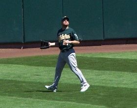 오클랜드 애슬레틱스 시절（2007년 7월 28일）