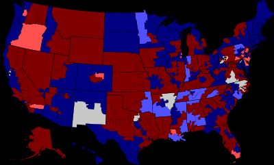 하원 표결 결과 (선거구별)
