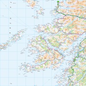 Ordnance Survey 지도, 멀섬과 주변 지역