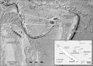 남태평양 지역 메이올라니아과 거북이의 잠재적인 분포 지역