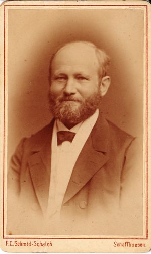 프리드리히 슈타우프, 1870년경