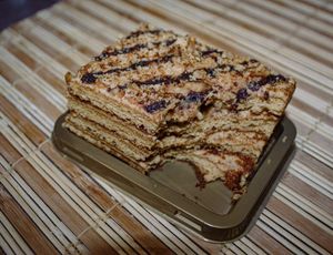 체코의 말렌카. 메도비크와 유사한 케이크이다.