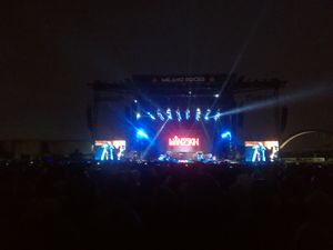 2018년 밀라노에서 공연하는 모네스킨