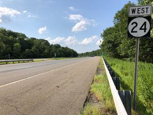 24번 국도 (Route 24) 서행, 채텀
