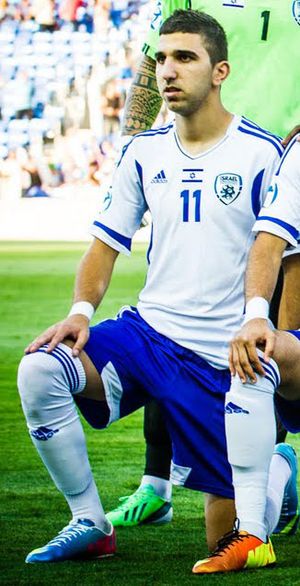 2013년 UEFA U-21 유럽 선수권 대회에서 이스라엘 U-21 대표팀과 함께한 다부르