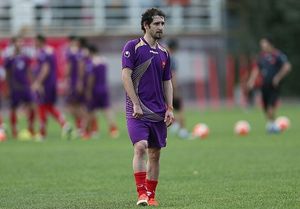 2013년 9월 페르세폴리스 훈련 중의 칼라트바리