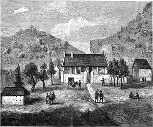 1870년대 몰레폴롤레의 선교사 저택