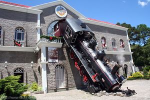 브라질 테마파크 Mundo a Vapor에 설치된 레플리카