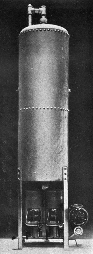 1917년 등유 온수기