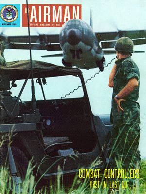 1968년 에어맨 매거진 표지에 실린 베트남 전쟁의 전투 통제관