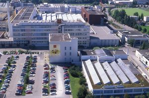 미그로 초콜릿 제조업체가 만든 초콜릿 프라이의 본사, 부흐스 (아르가우 주)