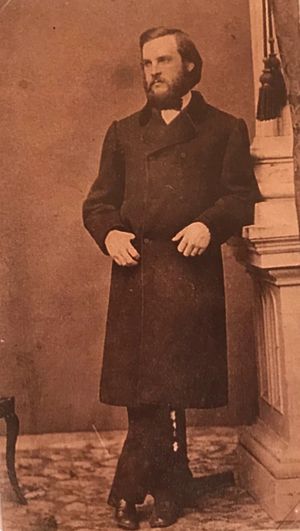 그로버 클리블랜드의 초기 사진(날짜 미상)