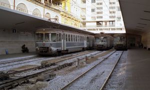 바리 첸트랄레역 내부 (2002년)