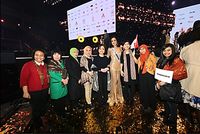 미스 수프라내셔널 2016 지지자들.