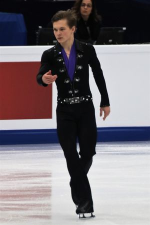 2018년 유럽 선수권 대회에서의 미하일 콜랴다