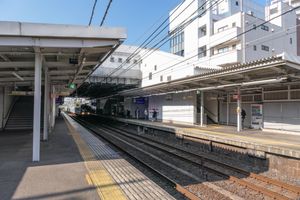 난카이 고야선 홈 (2023년 11월)