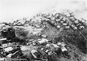 1900년대 초의 전형적인 미조족 마을