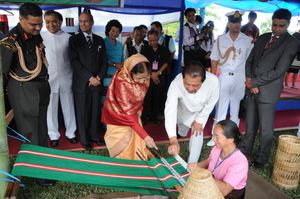 아이자울, 미조람의 수공예 전시회