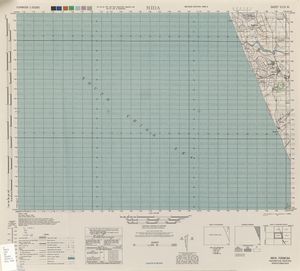 미퉈(Midakō)와 주변 지역 지도 (1944)
