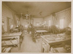 골드웨이트 이글 인쇄소, 1910년경
