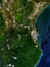 바라오나의 구글 어스 이미지.