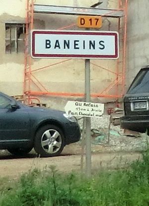 마을 입구 표지판