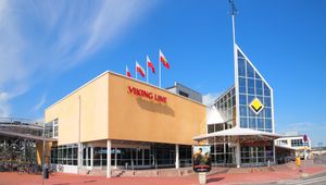 핀란드 투르쿠의 바이킹 라인 터미널