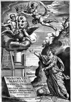 De scientia stellarum (볼로냐, 1645)의 앞표지