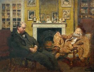 헨리 톤크스. Sodales: Mr Steer and Mr Sickert, 1930