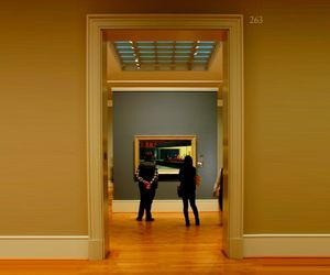 시카고 미술관에 소장된 밤을 지새우는 사람들