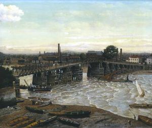 Old Battersea Bridge, 월터 그레이브스(1874)