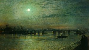 배터시 다리 (존 앳킨슨 그림쇼(John Atkinson Grimshaw) (1885))