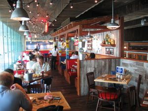 홍콩의 버바 검프 레스토랑