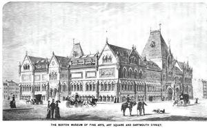 보스턴 미술관의 원래 건물