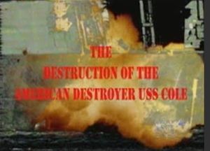  버팔로 식스의 세 구성원은 Ali Hamza Al-Bahlul의 관타나모 군사 위원회에서 알 카에다가 제작한 USS Cole 폭격 비디오를 보았다고 증언했다.