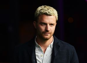 프리드리히 뮈케, 영화에서 페터 슈트렐치크 역을 맡았다. 취리히 영화제에 참석한 모습.