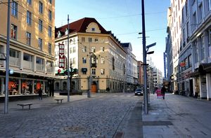 베르겐의 쇼핑거리, 스트란트거리