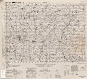 베이강(호코로 표기)을 포함한 지도 (1944)